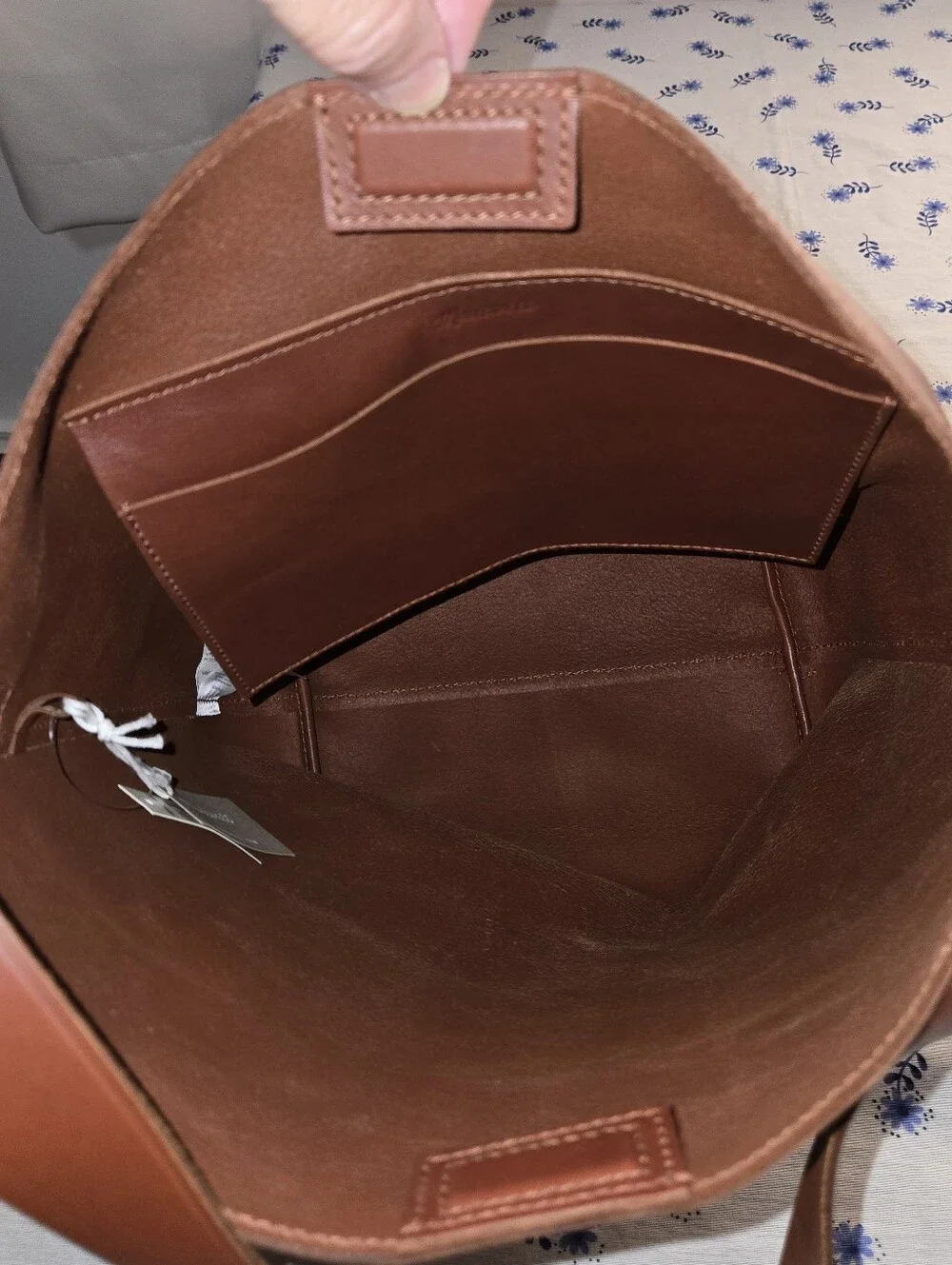 Madewell, The Essential Bucket Tote, Cinnamon,  NWT